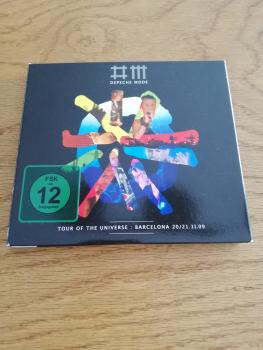 Depeche Mode Tour of the Universe Barcelona 20/21.11.2009 Dreifach CD Box im Pappschuber 2010